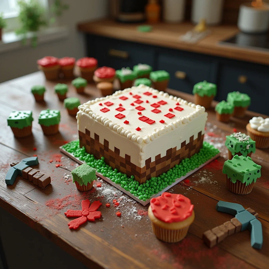 minecraft cake ideas