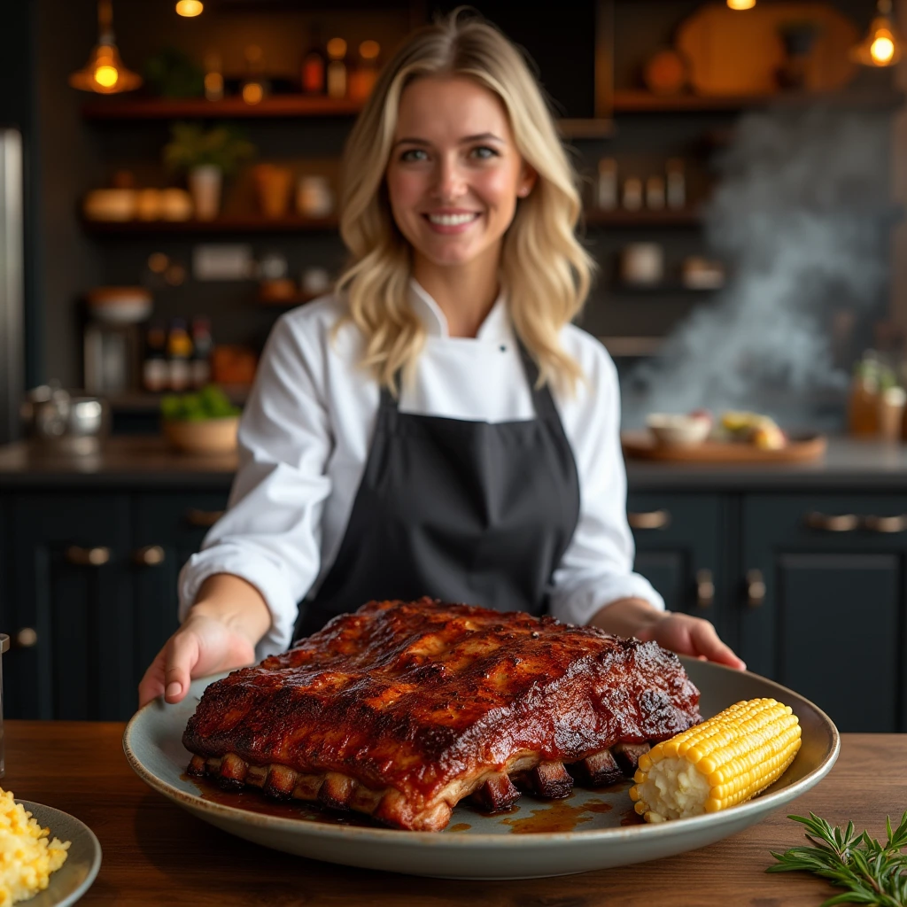 grilled beef ribs