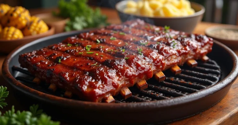 Grilled beef ribs